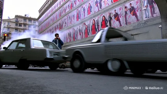 Nostalgic Walk: From '90s to Modern City Contrasts – AI Generated Video | Hailuo AI