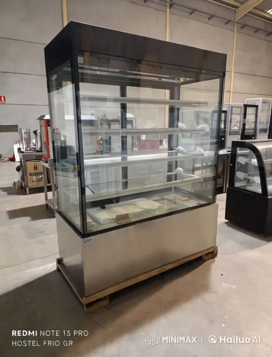 Modern Glass Display Case in Industrial Warehouse Setting – AI Generated Video | Hailuo AI