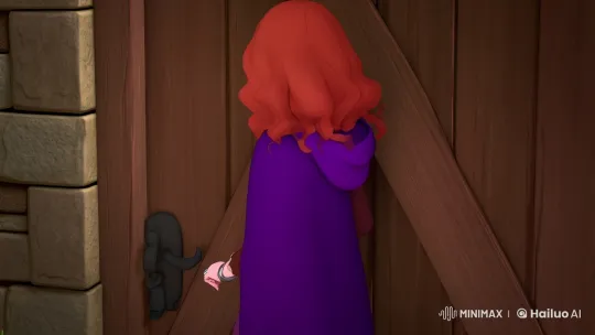 European Witch in Enchanted Garden: A Ghibli-Inspired Animation – AI Generated Video | Hailuo AI