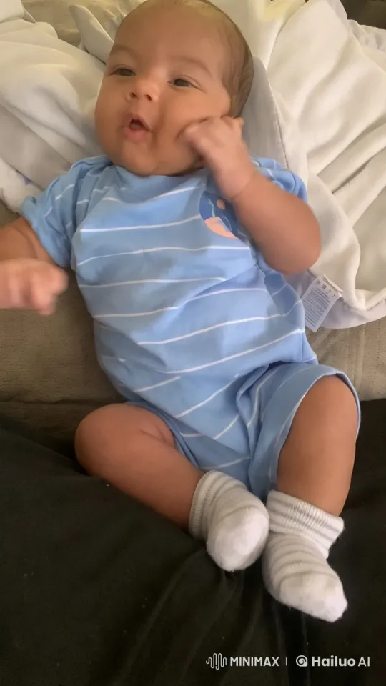 Baby's Playful Kungfu Moves on Cozy Couch – AI Generated Video | Hailuo AI
