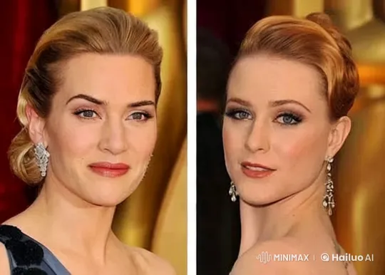 Winslet and Wood's Lesbian Kiss Scene – AI Generated Video | Hailuo AI