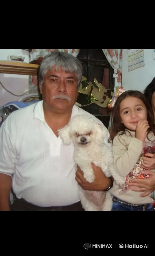 Family Bonding Moment with Man, Dog, and Girl – AI Generated Video | Hailuo AI
