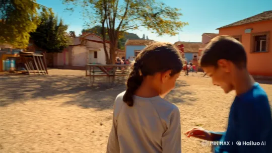 Vibrant Schoolyard Play Captured on Camera – AI Generated Video | Hailuo AI