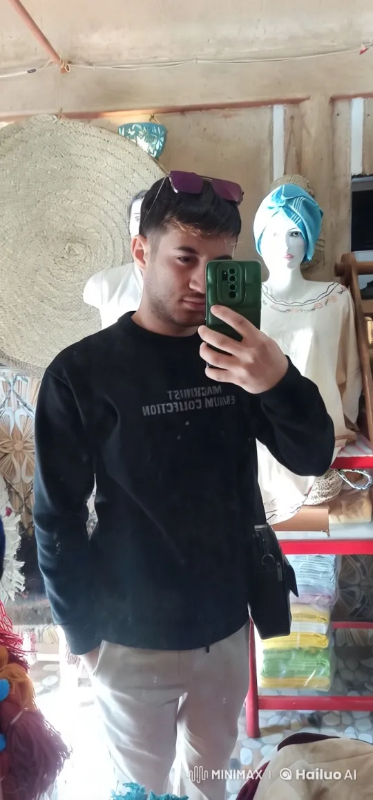 Man Showcases Handcrafted Shop in Vibrant Video – AI Generated Video | Hailuo AI