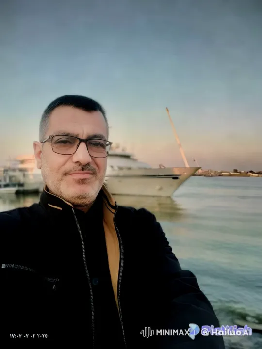 Marina Dusk: Serene Selfie with Yacht Reflection – AI Generated Video | Hailuo AI