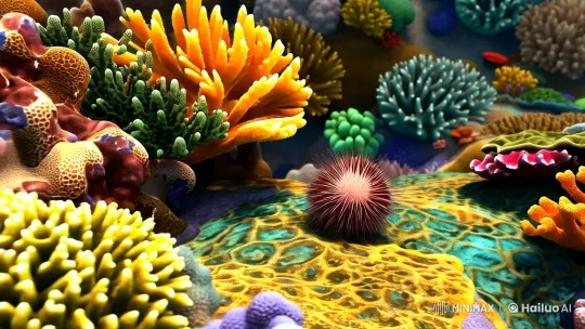 Underwater and Sky: A Marine World's Aesthetic Journey – AI Generated Video | Hailuo AI