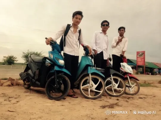 Young Men Display Martial Arts Skills on Rural Roadside – AI Generated Video | Hailuo AI