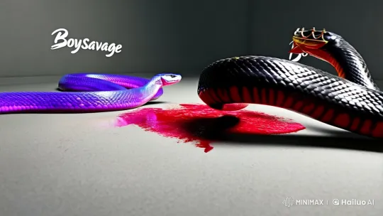 Boysavage vs. Borneo: Majestic Snakes in Deadly Duel – AI Generated Video | Hailuo AI