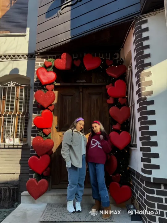 Casual Duo Performs Intense Kung Fu in Festive Setting – AI Generated Video | Hailuo AI