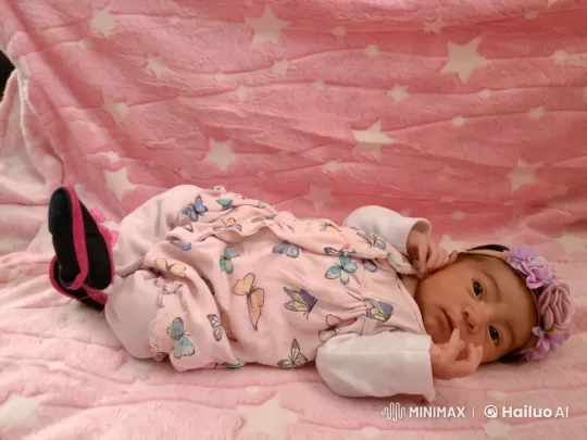 Baby's Playful Dance and Kungfu Pose Captured on Camera – AI Generated Video | Hailuo AI