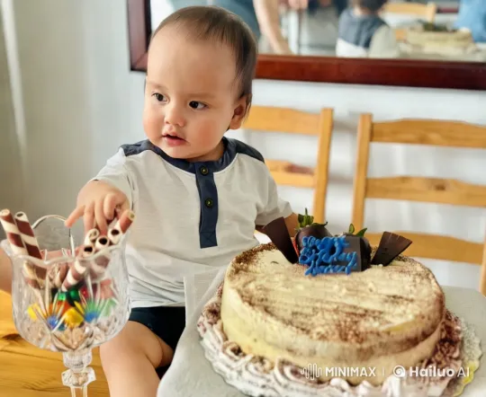 Child Celebrates Birthday with Energetic Kungfu Dance – AI Generated Video | Hailuo AI