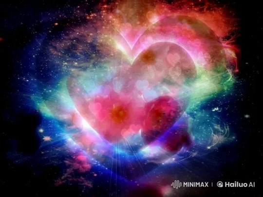 Cosmic Heart: A Vibrant Journey Through Love and Nebula – AI Generated Video | Hailuo AI
