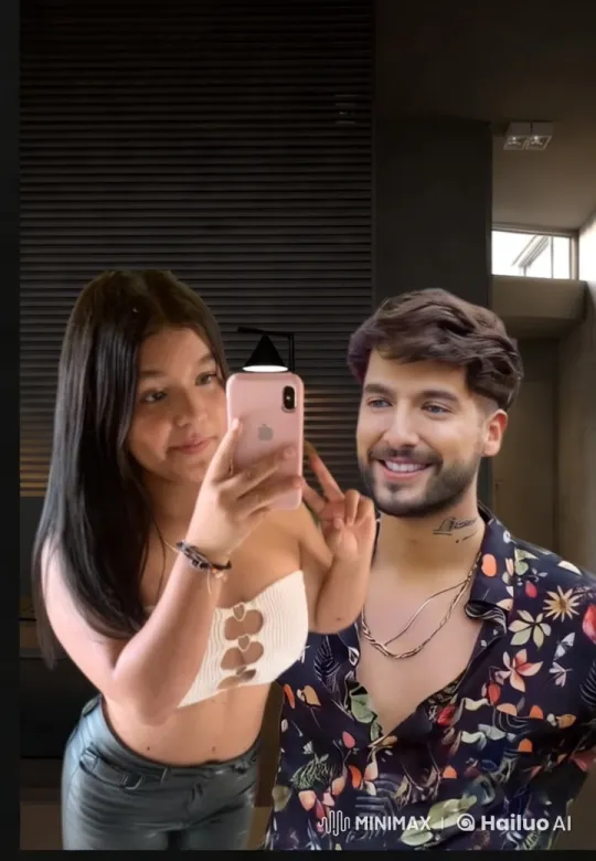 Couple's Intimate Moment Captured in Modern Setting – AI Generated Video | Hailuo AI