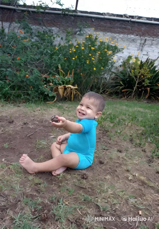 Child's Joyful Dance and Kungfu in a Garden – AI Generated Video | Hailuo AI
