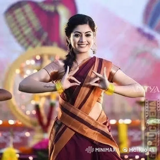 Traditional Dance Performance in Vibrant Setting – AI Generated Video | Hailuo AI