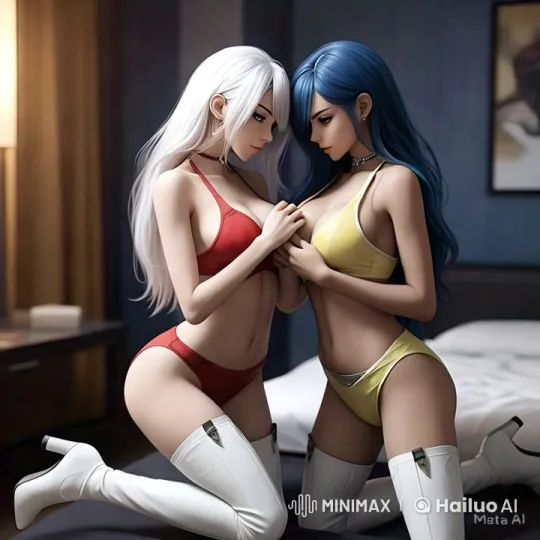 Intimate Passionate Kissing Scene in Elegant Bedroom – AI Generated Video | Hailuo AI