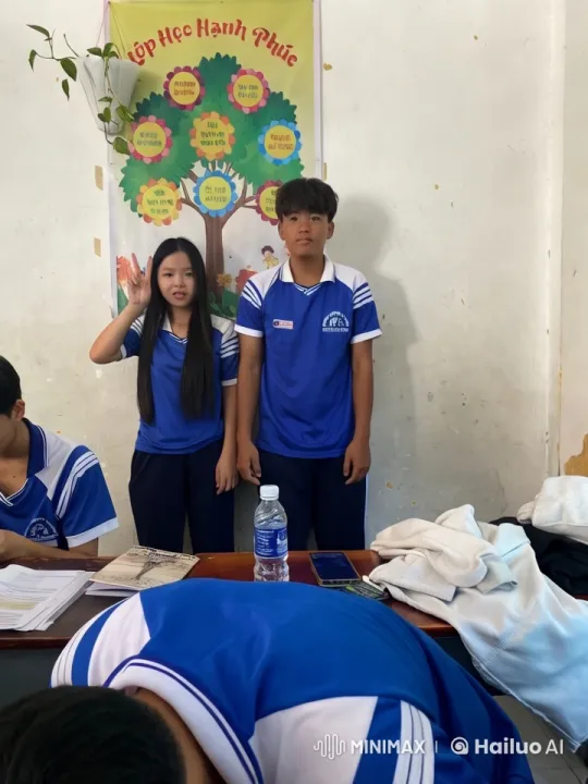 Students Perform Impressive Kungfu in Classroom – AI Generated Video | Hailuo AI