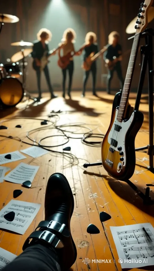 Studio Jam Session: Musicians in Action – AI Generated Video | Hailuo AI