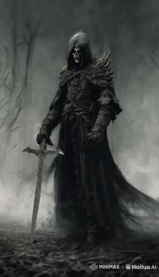 Mysterious Figure in an Eerie Forest with Live2D Animation – AI Generated Video | Hailuo AI