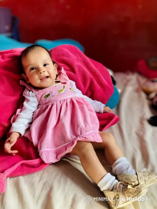 Baby's Playful Kung Fu Dance on Bed – AI Generated Video | Hailuo AI
