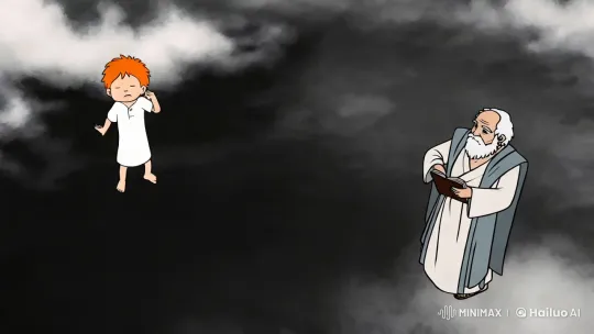 Kurusuke and Socratoon in Philosophical Ambiguous Space – AI Generated Video | Hailuo AI