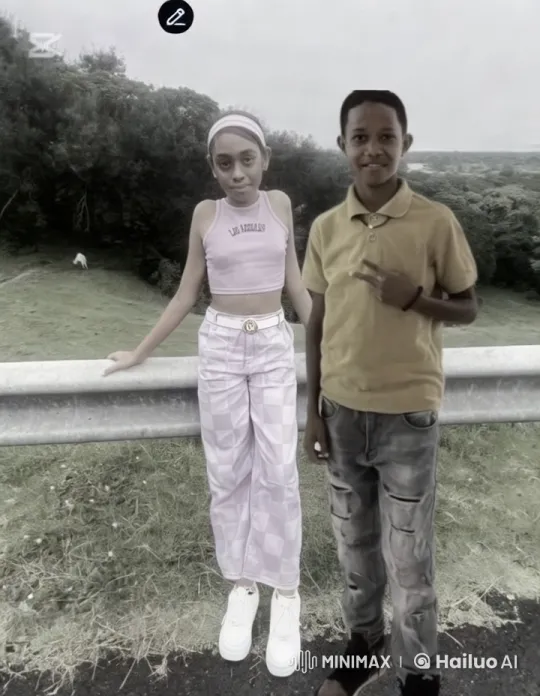 Romantic Duo Shares Intimate Moment in Scenic Setting – AI Generated Video | Hailuo AI