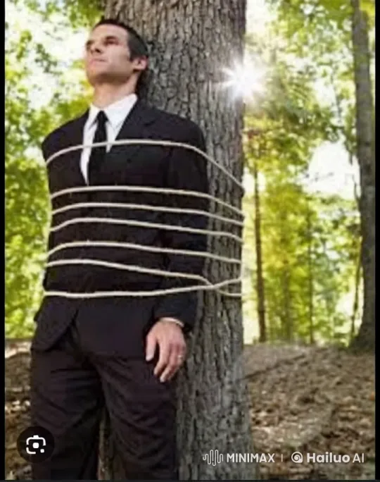 Man Liberated by Divine Light in Forest Setting – AI Generated Video | Hailuo AI