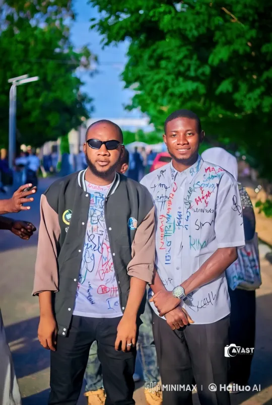 Youthful Celebratory Moment in Lush Greenery – AI Generated Video | Hailuo AI