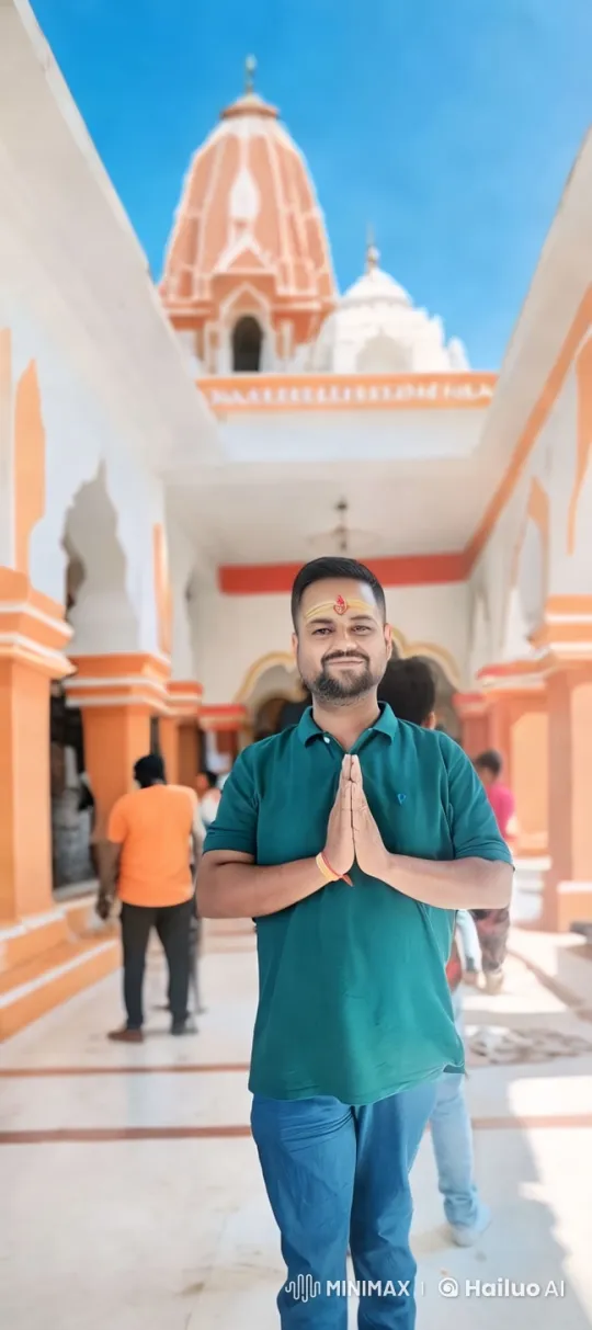 Vibrant Temple: Devotion Meets Architectural Beauty – AI Generated Video | Hailuo AI