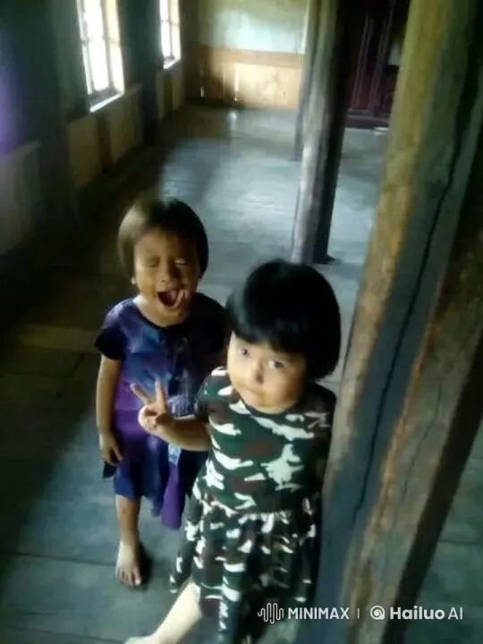 Children Perform Synchronized Kungfu in Traditional Setting – AI Generated Video | Hailuo AI