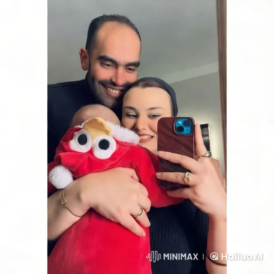 Baby in Costume Captured in Tender Moment – AI Generated Video | Hailuo AI