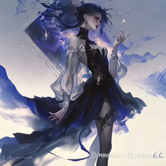 Cosmic Ballet: Dancer in the Universe – AI Generated Video | Hailuo AI