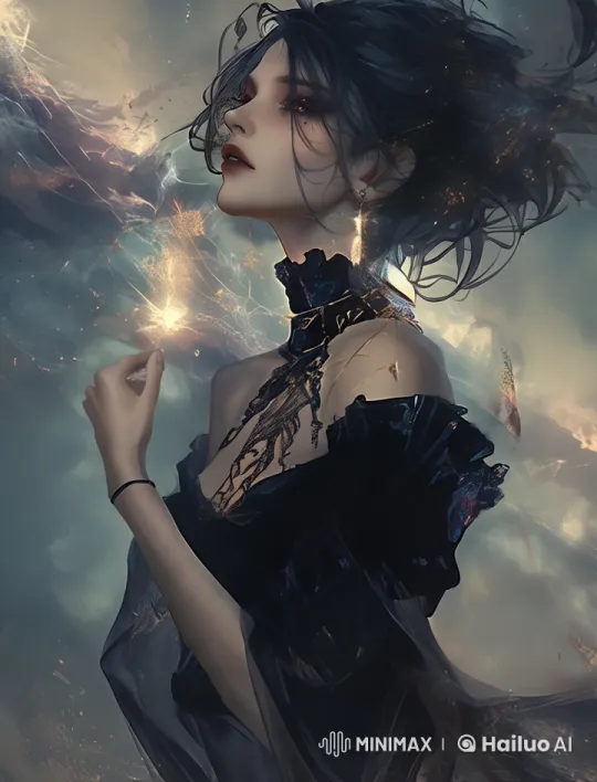 Cosmic Ballet: Dancer in the Universe – AI Generated Video | Hailuo AI