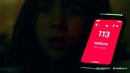 Sinister Countdown: Fearful Reflection on Smartphone – AI Generated Video | Hailuo AI