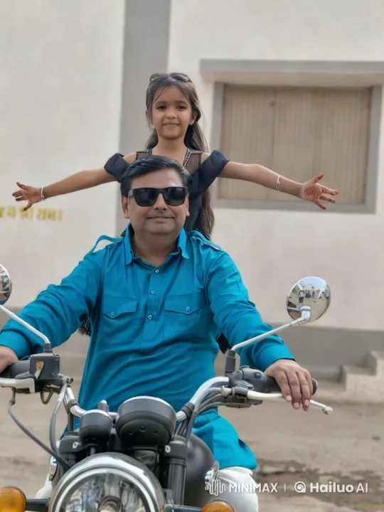 Joyful Motorcycle Ride Through Quiet Streets – AI Generated Video | Hailuo AI