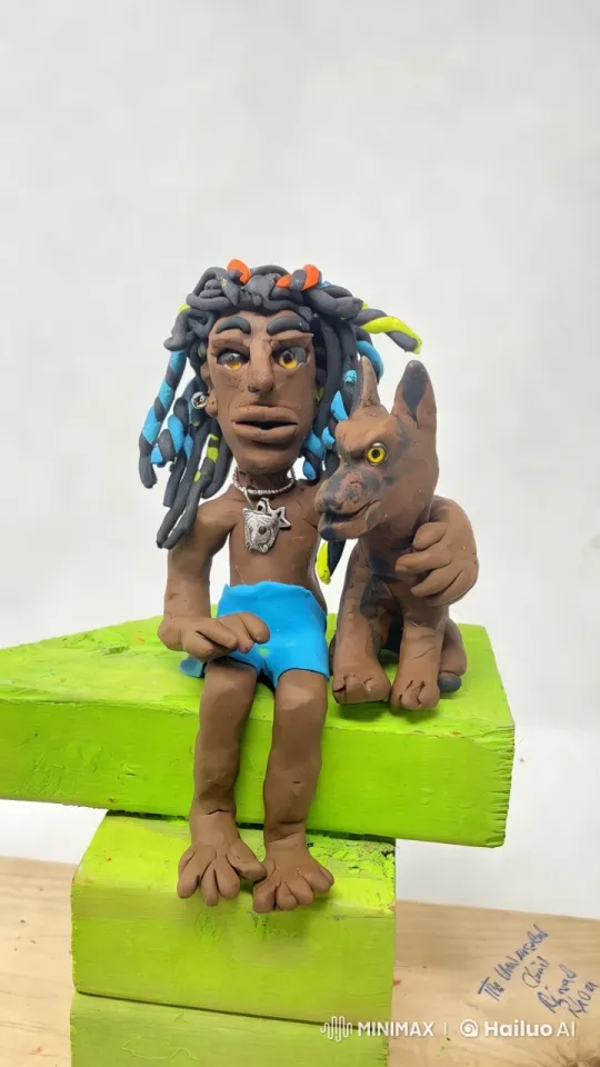 Boy with Dreadlocks Performs Agile Karate Moves – AI Generated Video | Hailuo AI