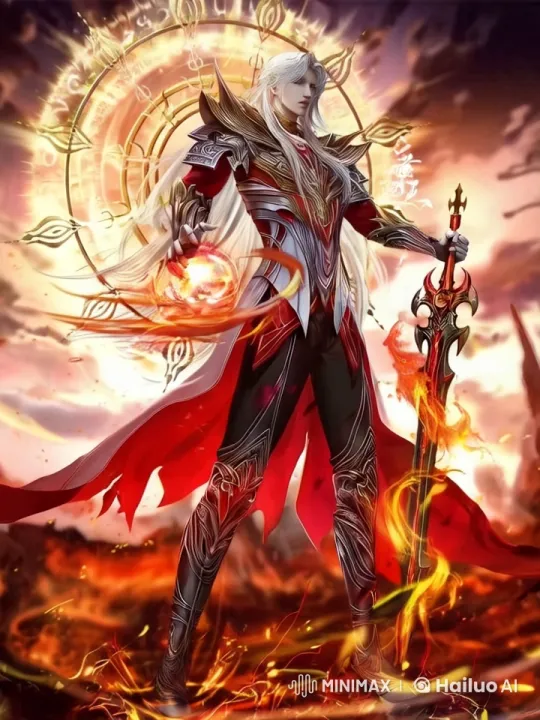 Majestic Armored Character Comes Alive in Live2D Animation – AI Generated Video | Hailuo AI