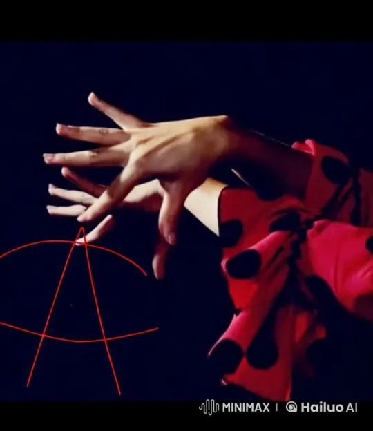 Elegant Hands Dance in Dark Aesthetic – AI Generated Video | Hailuo AI