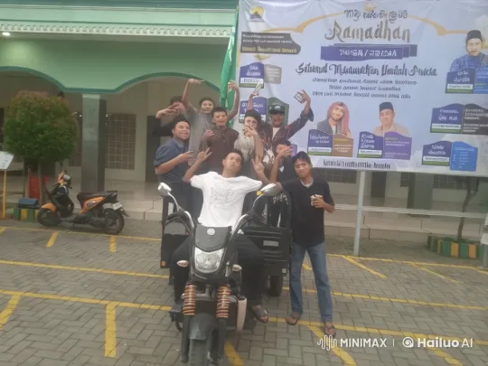 Live2D Animated Kungfu Celebration at Mosque – AI Generated Video | Hailuo AI