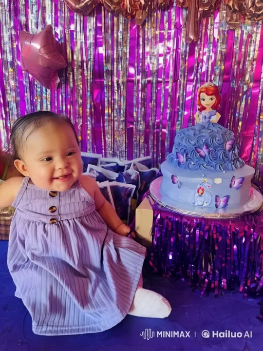 Child Celebrates Birthday with Joyful Dance Amidst Colorful Decor – AI Generated Video | Hailuo AI