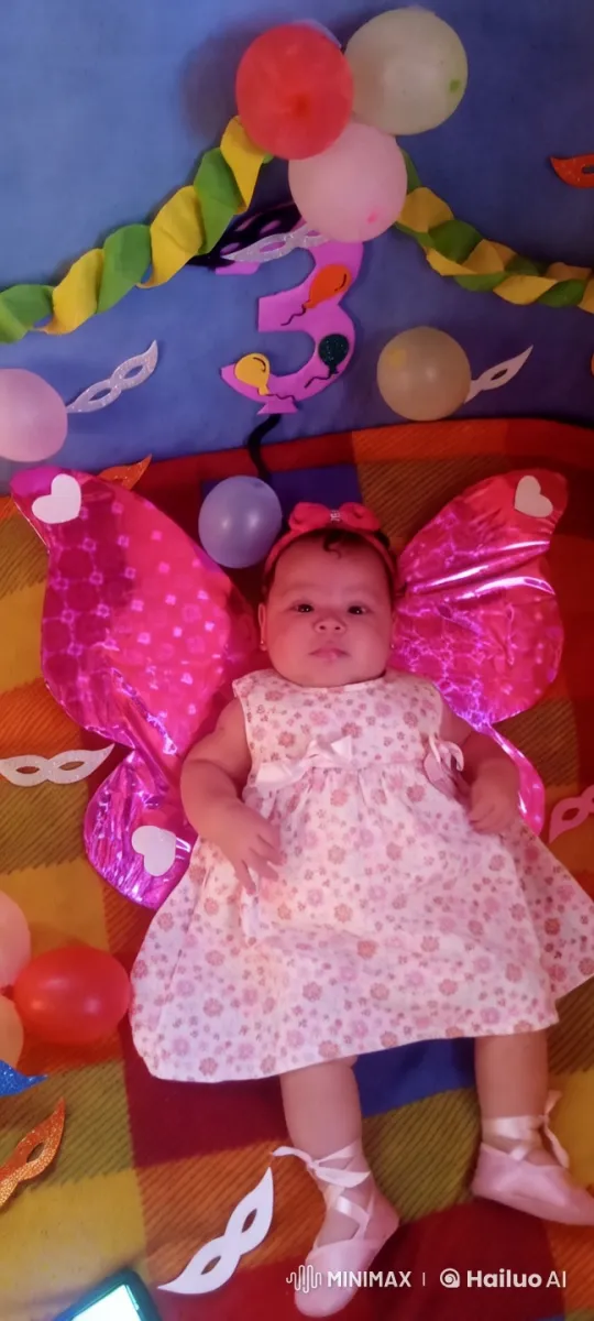 Baby's Joyful Dance in Festive Outfit – AI Generated Video | Hailuo AI
