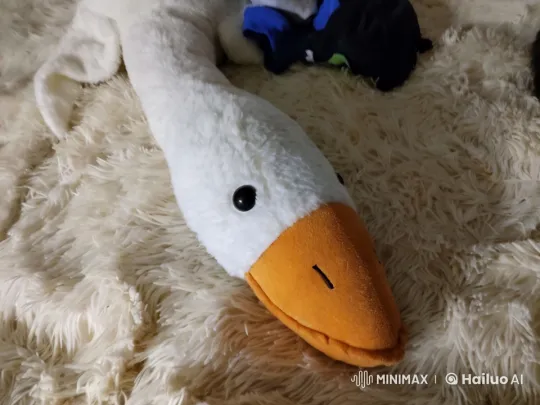 Plush Toy Goose Transforms, Explodes into Chaos – AI Generated Video | Hailuo AI