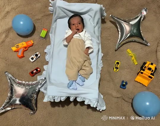 Baby's Playful Kung Fu Dance with Toys – AI Generated Video | Hailuo AI