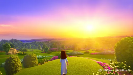 Easter Miracle: Mary Discovers the Empty Tomb – AI Generated Video | Hailuo AI
