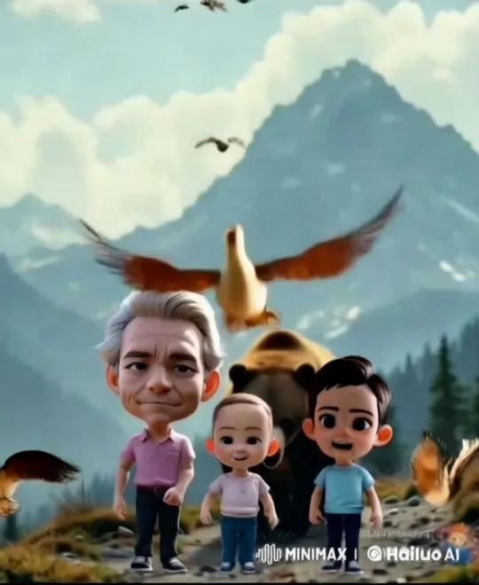 Magical Adventure in a Majestic Mountain Setting – AI Generated Video | Hailuo AI