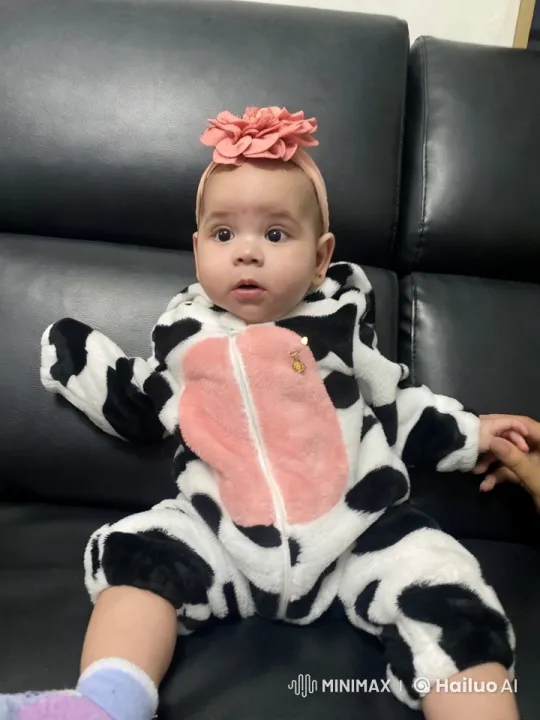 Baby Dances Enthusiastically in Cozy Onesie – AI Generated Video | Hailuo AI