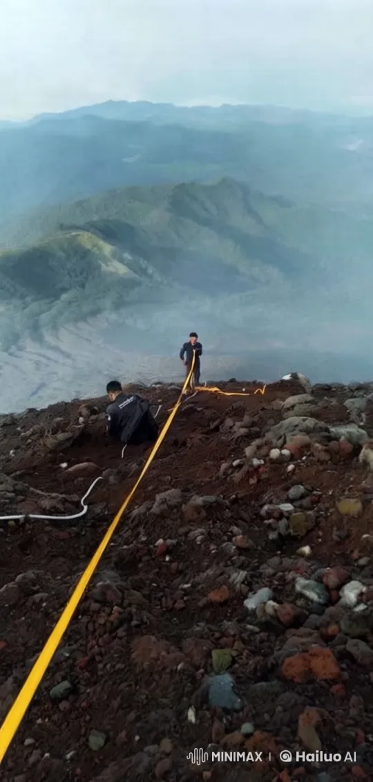 Everest Climbers Brave Snowstorm on Treacherous Slope – AI Generated Video | Hailuo AI