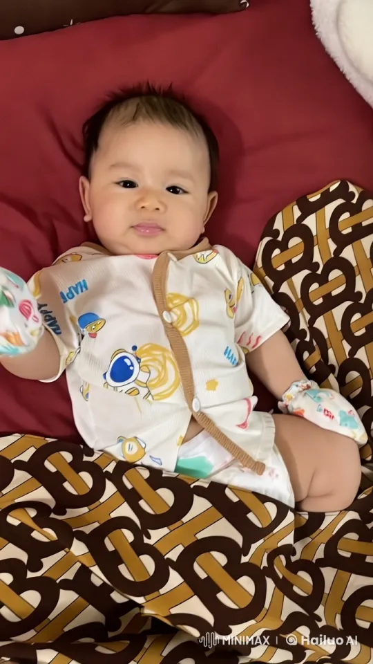 Baby's Playful Dance and Kungfu Moves on Bed – AI Generated Video | Hailuo AI