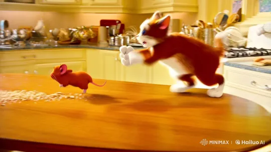 Tom and Jerry's Whirlwind Kitchen Chase – AI Generated Video | Hailuo AI