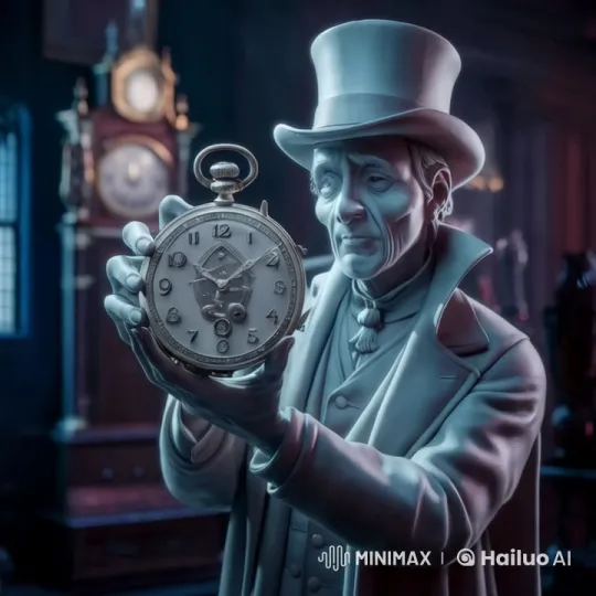 Timeless Melancholy: A Man and His Endless Watch – AI Generated Video | Hailuo AI